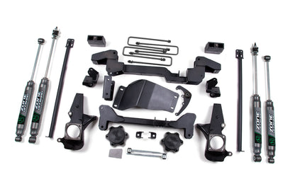 01-10 Silverado 1500/2500 HD/3500 HD 6 Inch Lift Kit Zone Offroad-3