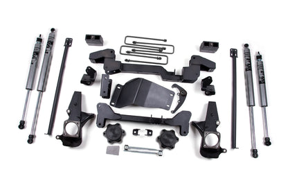 01-10 Silverado 1500/2500 HD/3500 HD 6 Inch Lift Kit Zone Offroad-3
