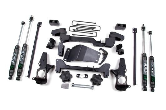 Zone Offroad 01-10 Silverado 1500/2500 HD/3500 HD 6 Inch Lift Kit Zone Offroad
