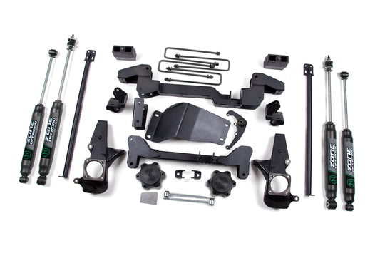 01-10 Silverado 1500/2500 HD/3500 HD 6 Inch Lift Kit Zone Offroad