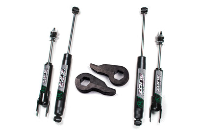 99-06 Chevy/GMC 1500 2 Inch Torsion Bar Key Kit Zone Offroad-1