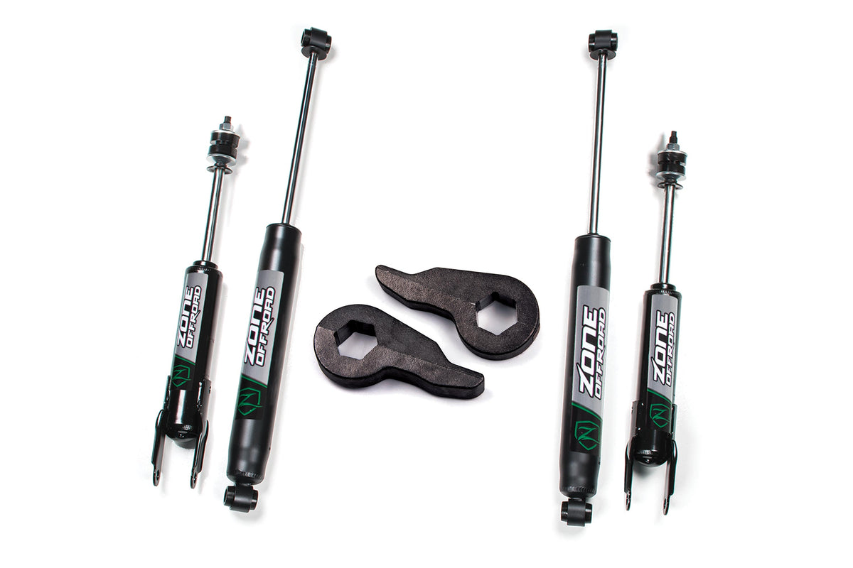 99-06 Chevy/GMC 1500 2 Inch Torsion Bar Key Kit Zone Offroad