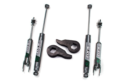 99-06 Chevy/GMC 1500 2 Inch Torsion Bar Key Kit Zone Offroad-1