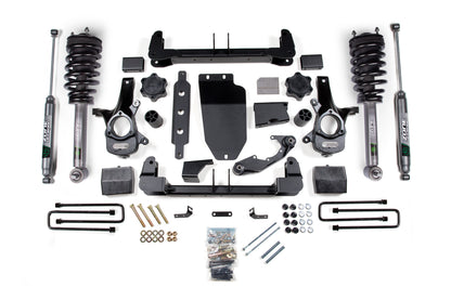 14-18 Silverado/Sierra 1500 4WD 6.5 Inch Lift Kit With Replacement Strut Cast Steel Arms Zone Offroad-5