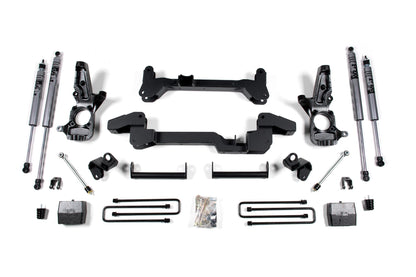 01-10 Silverado 1500/2500 HD/3500 HD 2WD 6 Inch Lift Kit Zone Offroad-3