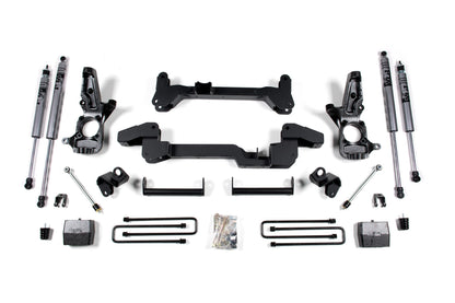 01-10 Silverado 1500/2500 HD/3500 HD 2WD 6 Inch Lift Kit Zone Offroad-6