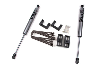 07-13 Silverado/Sierra 1500 2 Inch Lift Kit Zone Offroad-3