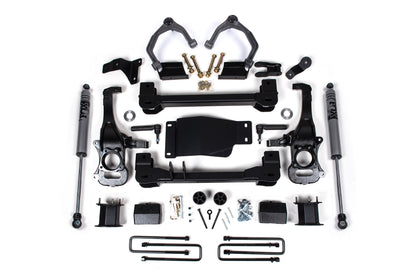 19-24 Silverado/Sierra 1500 4 Inch Lift Kit Zone Offroad-4