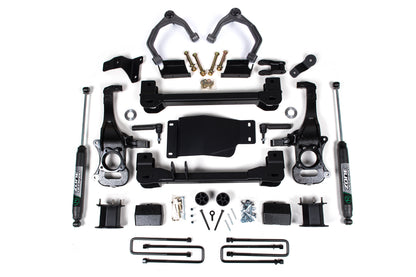 19-24 Silverado/Sierra 1500 4 Inch Lift Kit Zone Offroad-2