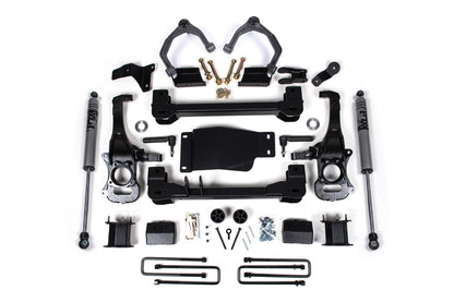 19-24 Silverado/Sierra 1500 4 Inch Lift Kit Zone Offroad-3