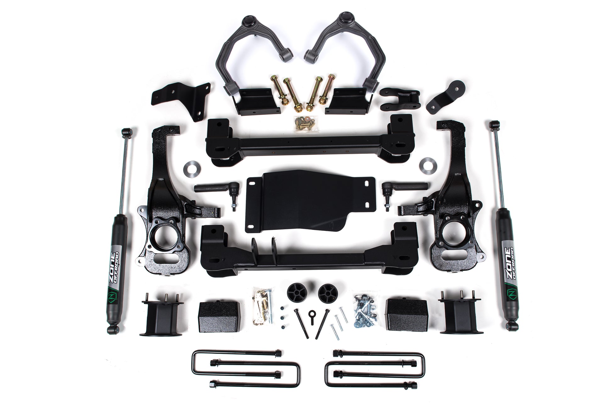 19-24 Silverado/Sierra 1500 4 Inch Lift Kit Zone Offroad-1