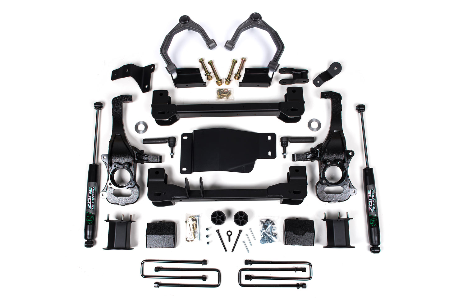19-24 Silverado/Sierra 1500 4WD 6 Inch Lift Kit Zone Offroad-1