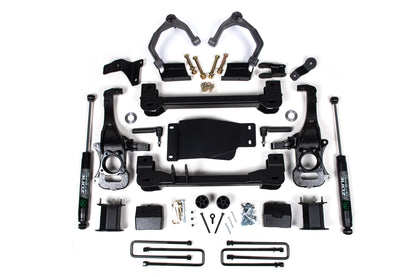 19-24 Silverado/Sierra 1500 4WD 6 Inch Lift Kit Zone Offroad-1