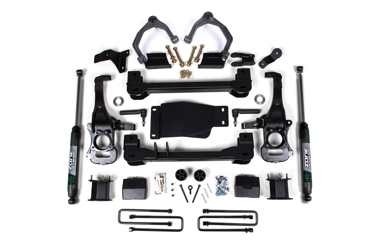 19-24 Chevy/GM Trail Boss / AT4 1500 4WD 4 Inch Lift Kit Zone Offroad-2