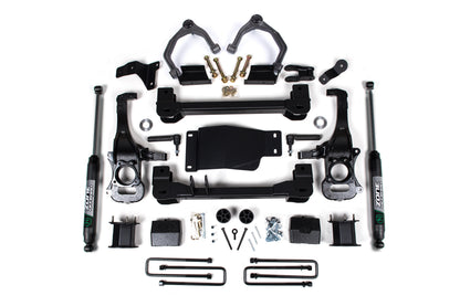 19-24 Chevy/GM Trail Boss / AT4 1500 4WD 4 Inch Lift Kit Zone Offroad-2