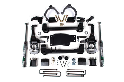 19-24 Chevy/GM Trail Boss / AT4 1500 4WD 4 Inch Lift Kit Zone Offroad-3