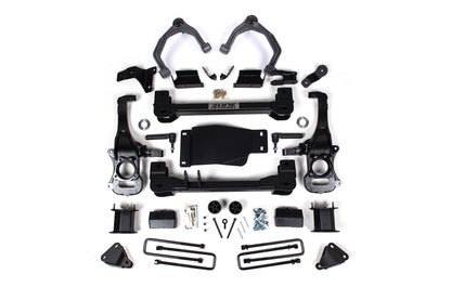 19-24 Sierra 1500 Denali 4WD 4 Inch Lift Kit No Shocks Zone Offroad