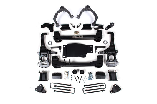 19-24 Sierra 1500 Denali 4WD 4 Inch Lift Kit No Shocks Zone Offroad