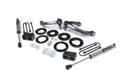 1.75 Inch Suspension Lift Kit For 2025 Silverado/Sierra 1500 4WD 1 Inch Rear Block Spacer Zone Offroad-10