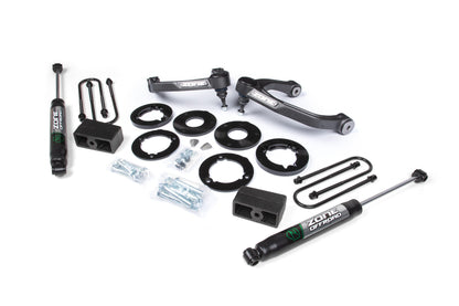 1.75 Inch Suspension Lift Kit For 2025 Silverado/Sierra 1500 4WD 1 Inch Rear Block Spacer Zone Offroad