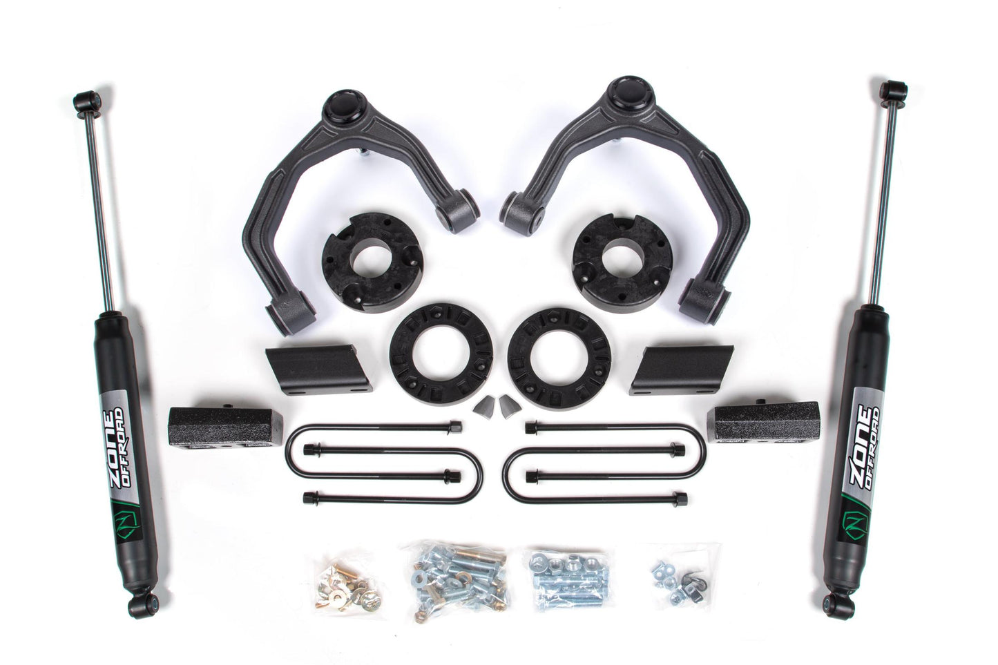 Zone Offroad 3.5 Inch Lift Kit For 2025 Silverado/Sierra 1500 4WD Zone Offroad