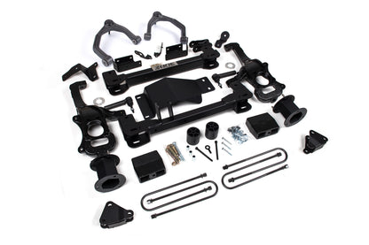4 Inch Lift Kit For 25-Up Silverado/Sierra 1500 ZR2, AT4X 1500 4WD 3 Inch Rear Block Spacer Front Rear Shock Spacer Zone Offroad-1