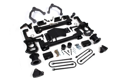 4 Inch Lift Kit for 25-Up Silverado/Sierra 1500 Denali High Country 4WD w/ ARC, 3 Inch Rear Block Spacer Front Rear Shock Spacer Zone Offroad-1
