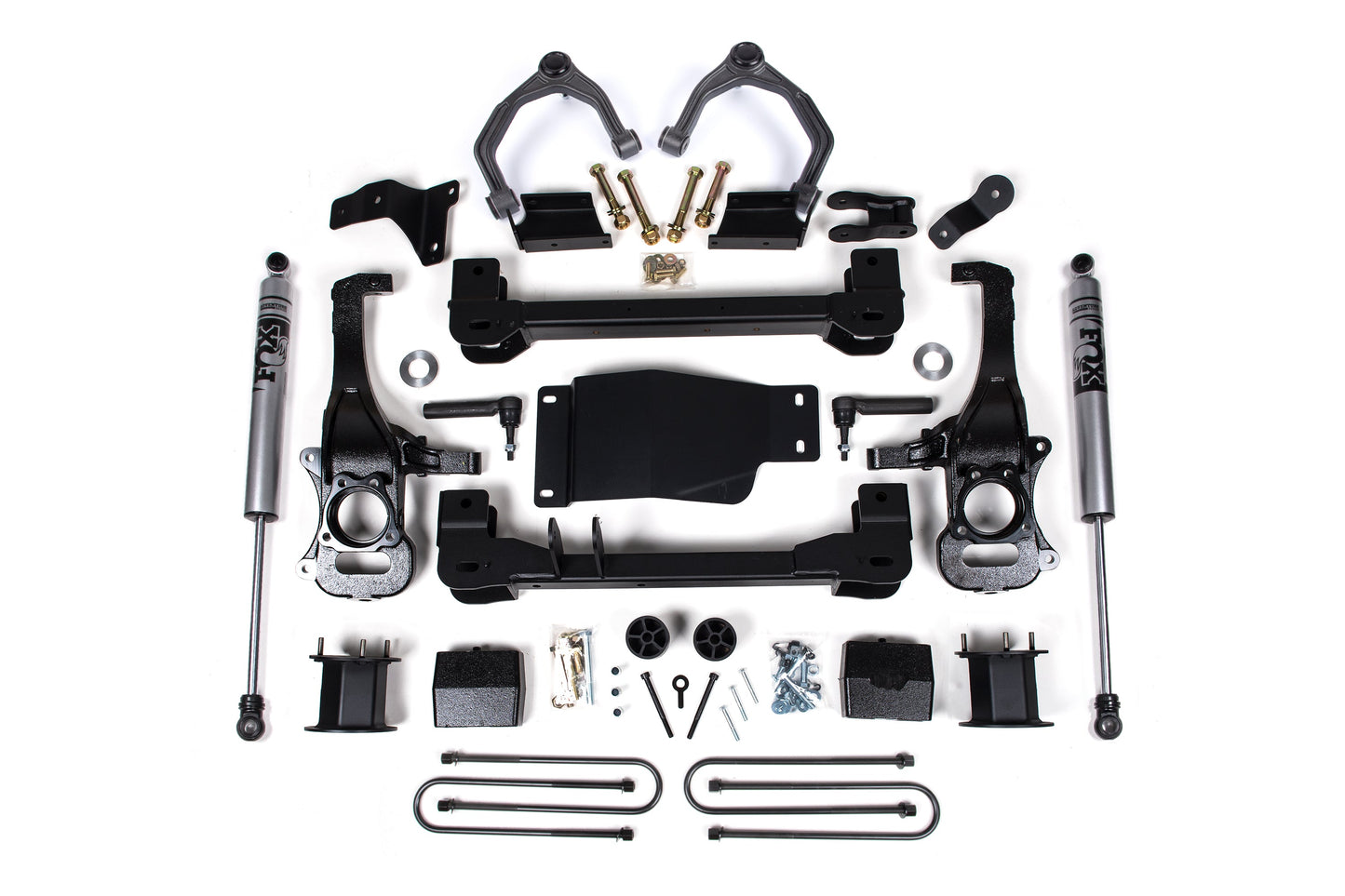 4 Inch Lift Kit For 2025 Silverado/Sierra 1500 Custom Trail Boss/LT Trail Bass/AT4 4WD 3 Inch Rear Block Spacer Front Zone Offroad-1