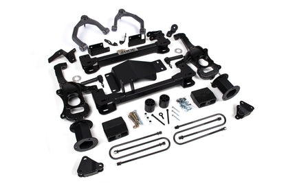 6 Inch Lift Kit For 25-Up Silverado/Sierra 1500 4WD W/ARC 5 Inch Rear, Block Spacer Front, Rear Shock Spacer Zone Offroad-1