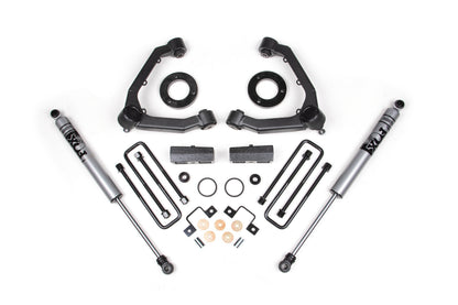 23-26 GM Colorado Trail Boss/GMC AT4 3 Inch Adventure Series Lift Kit, 2.5 Inch Rear Lift, Block - Nitro Shocks Zone Offroad