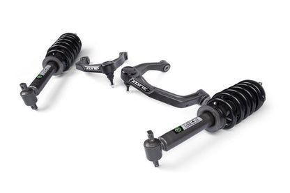 19-26 Chevrolet Silverado 1500 - GMC Sierra 1500 4WD 2 Inch Leveling Kit, 0 Inch Rear Lift - Nitro Loaded Struts Zone Offroad-1