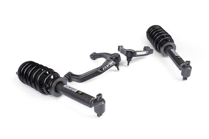 19-26 Chevrolet Silverado 1500 - GMC Sierra 1500 4WD 2 Inch Leveling Kit, 0 Inch Rear Lift - Nitro Loaded Struts Zone Offroad-2