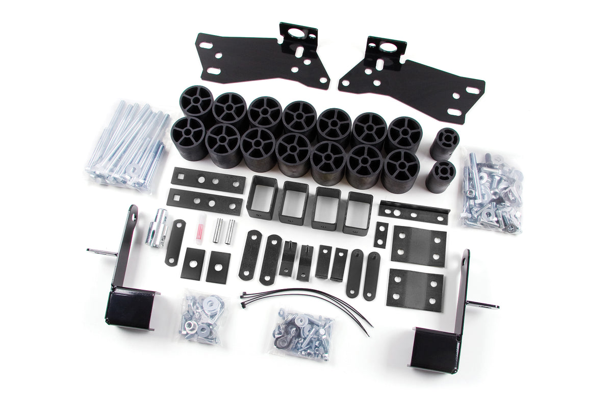 01-02 GM 1500 3 Inch Body Lift Zone Offroad