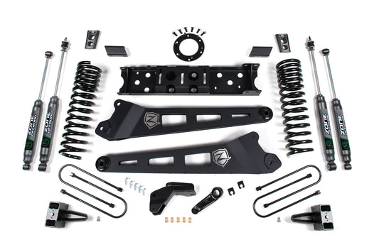 19-24 RAM 3500 4 Inch Radius Arm Gas 3 Inch Rear Block With Overload Zone Offroad