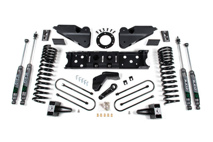 19-24 RAM 3500 4 Inch Radius Arm Bracket Gas 3 Inch Rear Block With Overload Zone Offroad-3