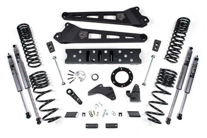 19-24 RAM 2500 6.5 Inch Radius Arm 4.5 Inch Rear Coils Diesel 6-Bolt T-Case Zone Offroad-3