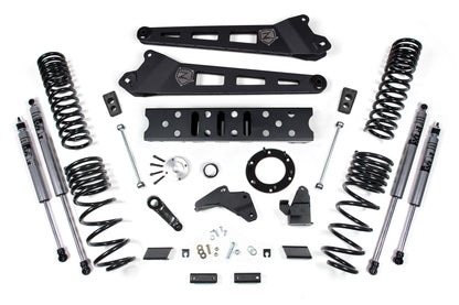 19-24 RAM 2500 6.5 Inch Radius Arm 4.5 Inch Rear Coils Diesel 6-Bolt T-Case Zone Offroad-6