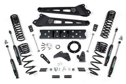 19-24 RAM 2500 6.5 Inch Radius Arm 4.5 Inch Rear Coils Diesel 6-Bolt T-Case Zone Offroad