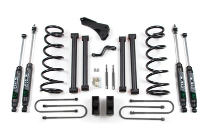 08 Dodge RAM 2500/3500 5 Inch Lift Kit With 4-1/8 Axle With Nitro Shocks Zone Offroad