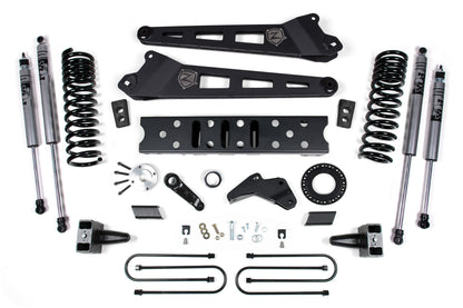 19-24 RAM 3500 5.5 Inch Radius Arm 5 Inch Rear Block With Overload Gas 6-Bolt T-Case Zone Offroad-6