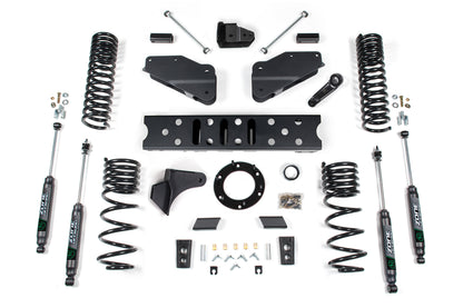19-24 RAM 2500 5.5 Inch Radius Arm Bracket 4.5 Inch Rear Coil Gas 6-Bolt T-Case Zone Offroad-3