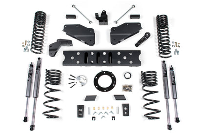 19-24 RAM 2500 5.5 Inch Radius Arm Bracket 4.5 Inch Rear Coil Gas 6-Bolt T-Case Zone Offroad-6