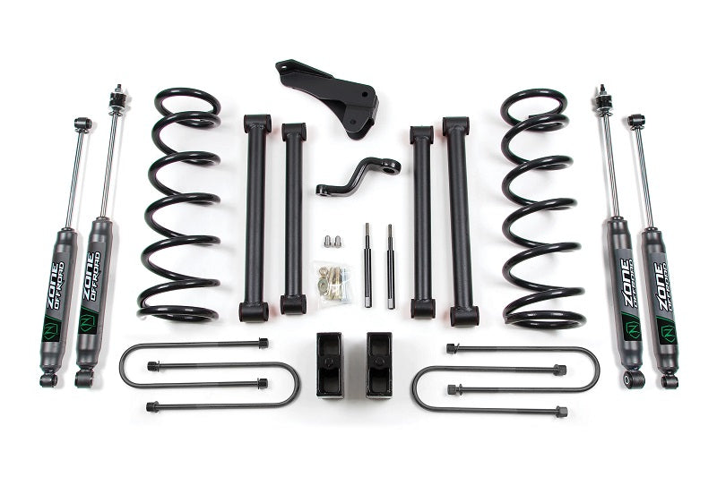 03-07 Dodge Powerwagon 3 Inch Lift Kit With Shocks Zone Offroad-1