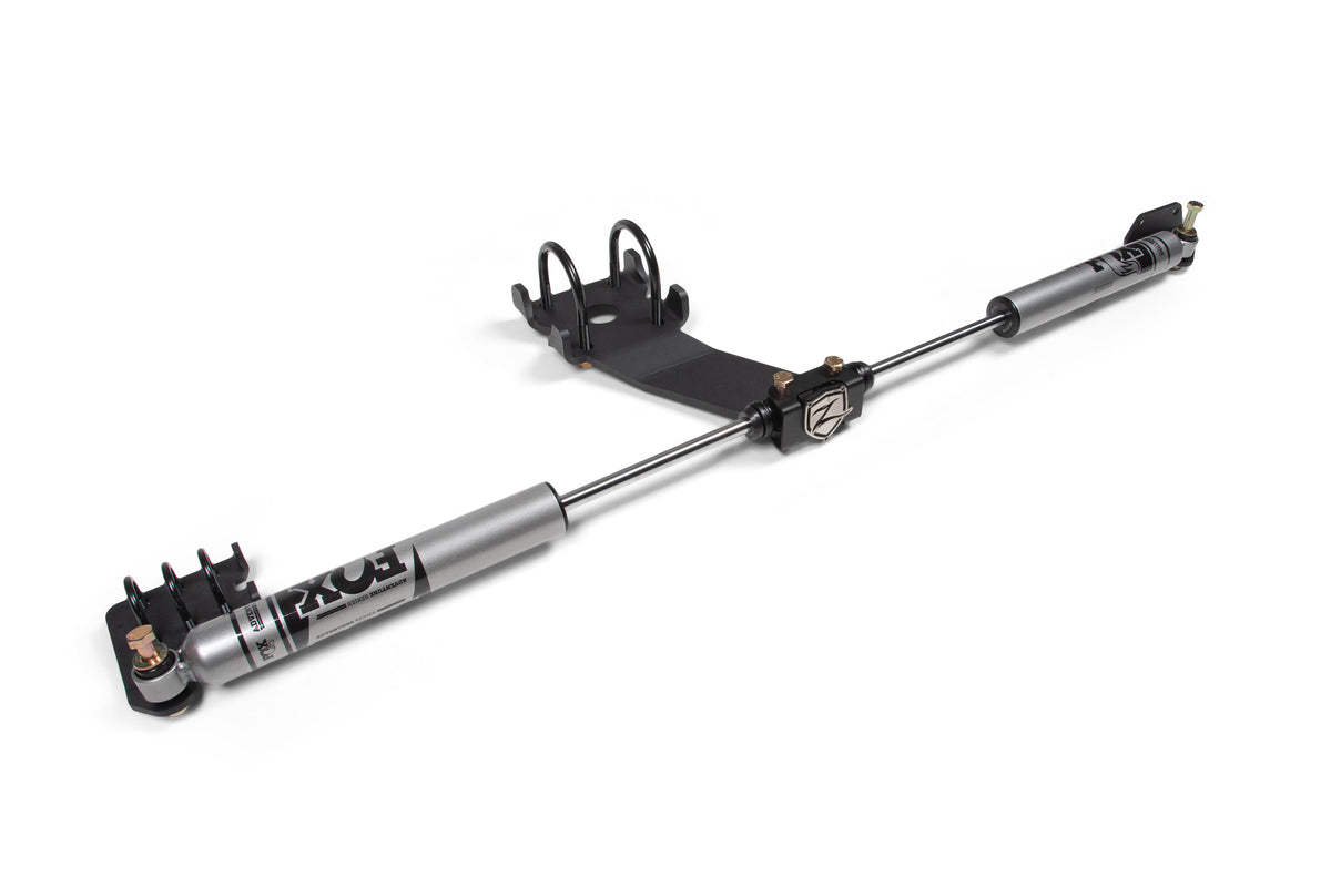 08-13 Ram 2500/3500 4WD Dual Steering Stabilizer Kit Zone Offroad-1