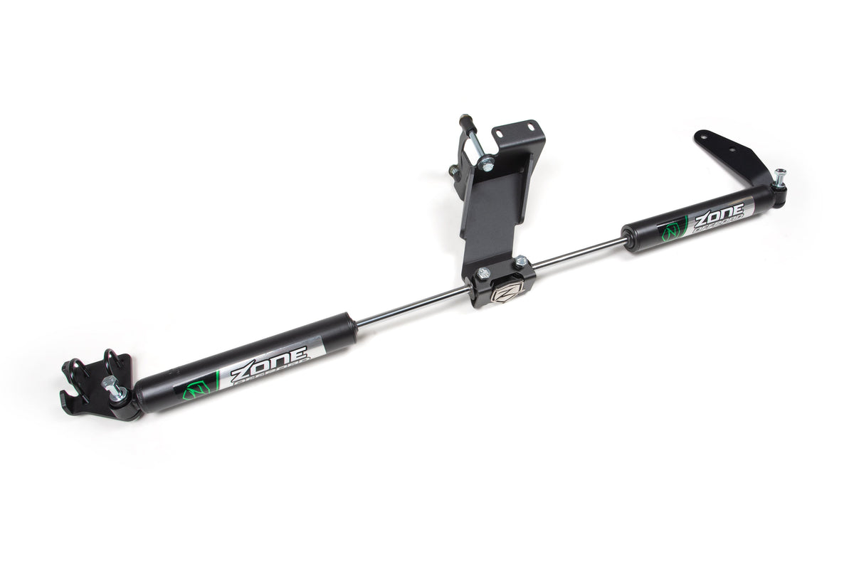 2014-2024 Ram 3500/2014-2022 Ram 2500 4WD Dual Steering Stabilizer Kit Zone Offroad-1