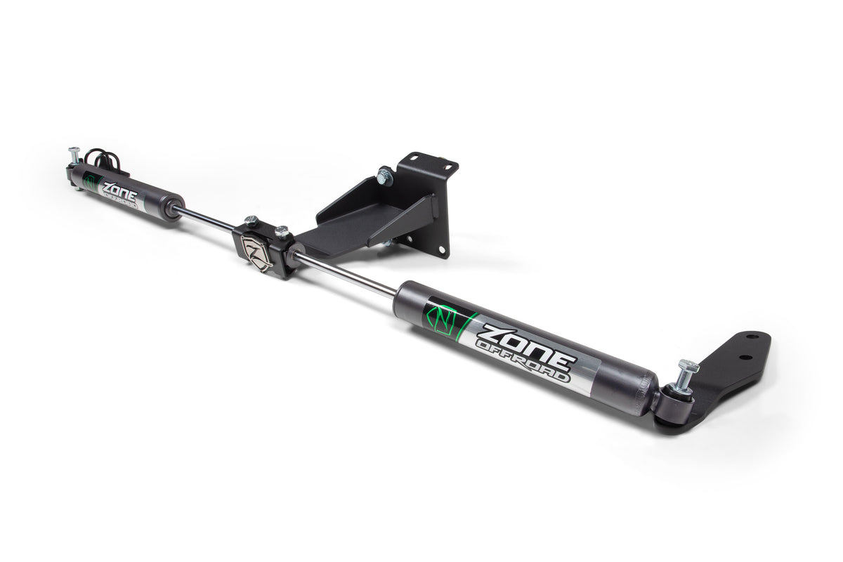2014-2024 Ram 3500/2014-2022 Ram 2500 4WD Dual Steering Stabilizer Kit Zone Offroad-5