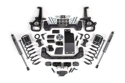 6 Inch Lift Kit for 2025 Ram 1500 4WD 6 Inch Front 5 Inch Rear Suspension Lift System Standard Bore Zone Offroad-6