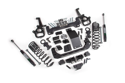 6 Inch Lift Kit for 2025 Ram 1500 4WD 6 Inch Front 5 Inch Rear Suspension Lift System Standard Bore Zone Offroad-16