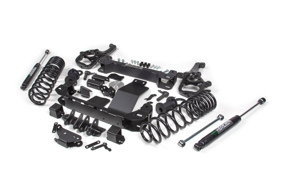 6 Inch Lift Kit for 2025 Ram 1500 4WD 6 Inch Front 5 Inch Rear Suspension Lift System Standard Bore Zone Offroad-17