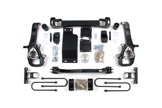 02-05 Dodge RAM 1500 5.0 Inch Lift Kit With Nitro Shocks Zone Offroad